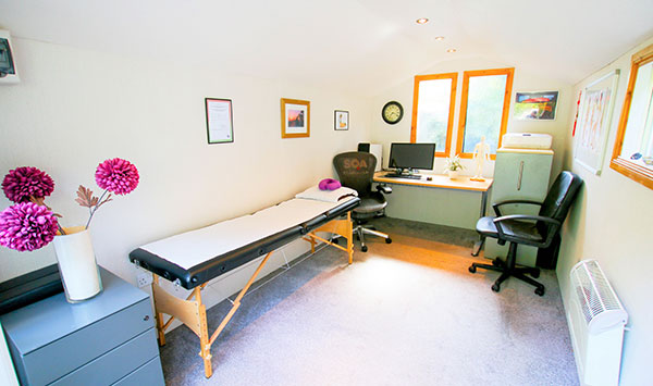 Acupuncture Treatment room in Canterbury
